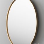 DDL FORMA Round framed wall-mounted mirror by DDL Mirror set