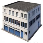 Low poly building 8K texture