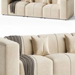 Stefano 3-Piece Sectional Sofa