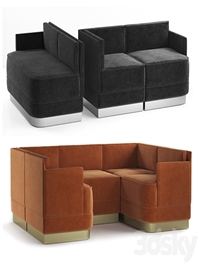 Restaurant sofa modules