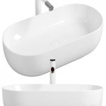 Washbasin Mira 82 MR-8242 White