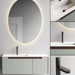 Antonio Lupi Design Orma Vanity Unit Set 2