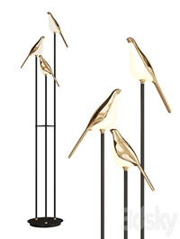 bird-shaped floor lamp NOMI floor