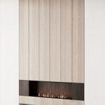 160 fireplace decorative wall kit 06 minimal wood metal 00