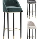 Bar Stool LAS VEGAS by Cazarina Interiors 3 Colors Version/Барный Стул ЛАС-ВЕГАС