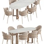 Hudkoff Lord table Gloria chair