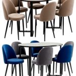 Melody dining chair and Sheffilton table