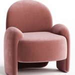 Paolo Castelli AMA Upholstered cotton armchair