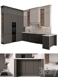 Neoclassical kitchen 28