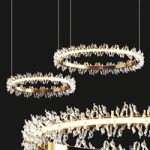 Thera two ring chandelier