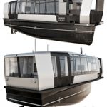 Electric river tram