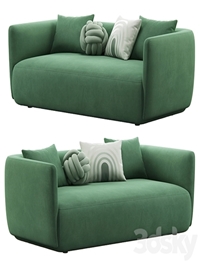 Cozy 2-seat Sofa by MDF Italia