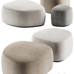 Flou PIERRE Garden Poufs