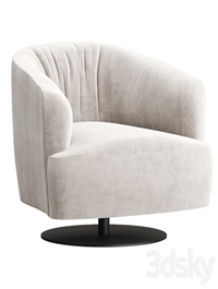 DIGA | Swivel armchair By NICOLINE