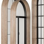 Modern Arched Windows Set 22