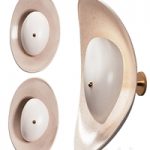 Set of 2 Free Form Wall Sconces by Elsa Foulon