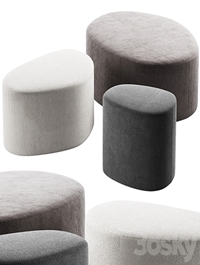 284 seating pouf Swole Ottoman by bludot 00