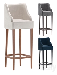 Bar Stool MELOD by Cazarina Interiors 3 Colors Version/Барный Стул МЕЛОДИ