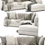 Elsie sofa with chaise