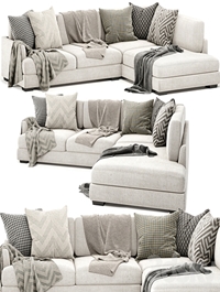 Elsie sofa with chaise