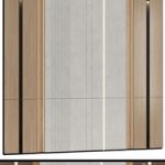 Wall panels in a modern minimalist style 4