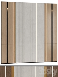 Wall panels in a modern minimalist style 4