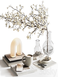 Decorative set for coffee table 52