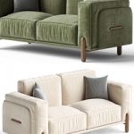 Upholstered Loveseat