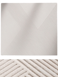 Wool Rug Yanis Ivory 3, Benuta