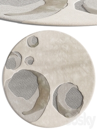 Guilin Round Rug TMJ Design