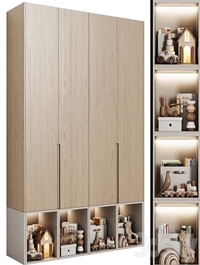 Modular children's wardrobe in a modern style 07