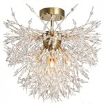 Coruscating Beads Semi Flush Ceiling Light