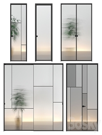 Glas Italia doors Set 01