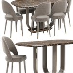 Saber Jewels CRYSTAL Dining Set
