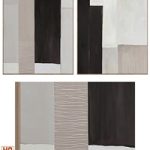 Large Abstract Neutral Wall Art C-440