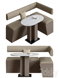 Corner sofa for the kitchen