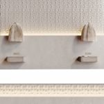 Decorative 3D wall panel 009