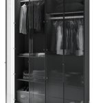 Modern Glass Door Wardrobe