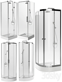 Shower cabins with trays STURM _ Set 1