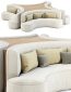 Jenifer modular restaurant sofa JR20 / Modular restaurant lounge sofa