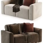 Corner Sofa Baivin Soft Light by Divan