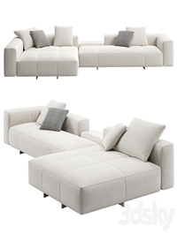 Yves Sofa 09 by Minotti