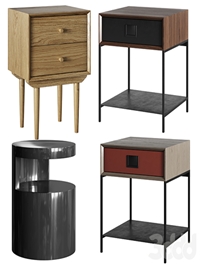 Bedside table Mambo, Quilda, Newark