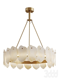 Chandelier Marble Lucretia Marble Round Chandelier 80 cm