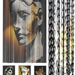 Curtain made of chains