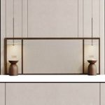 Decorative 3D wall panel 007