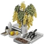 Decorative coffee table set