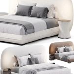 Bari bed by Como Casa