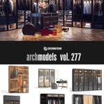 Evermotion – Archmodels vol. 277 Modern wardrobes 3d models