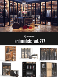Evermotion – Archmodels vol. 277 Modern wardrobes 3d models